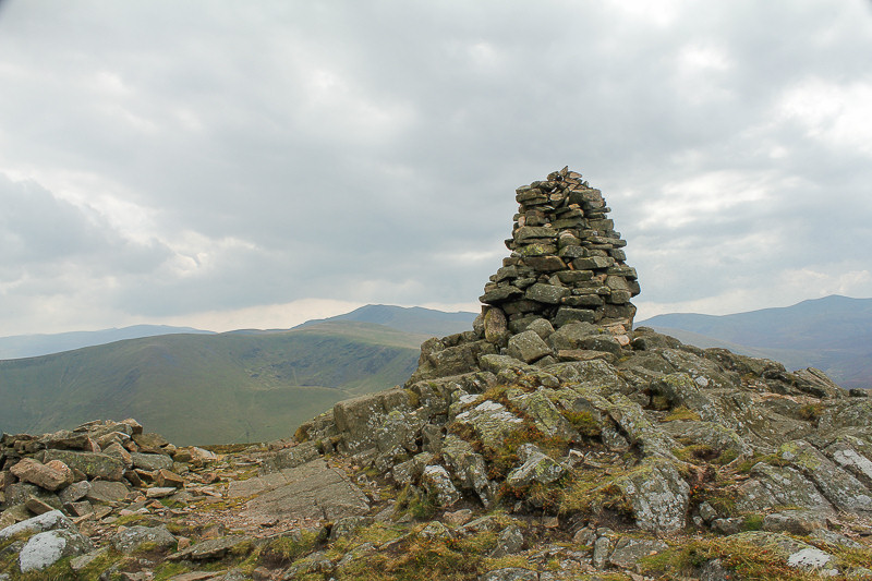 Carrock Fell's summit cairn Carrock Fell's summit cairn
